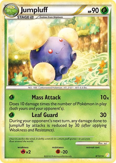Jumpluff #6 HeartGold SoulSilver