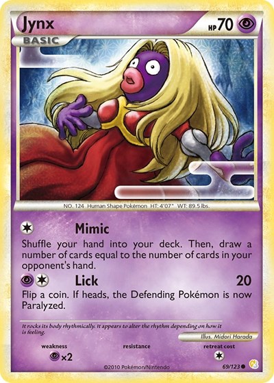 Jynx #69 HeartGold SoulSilver
