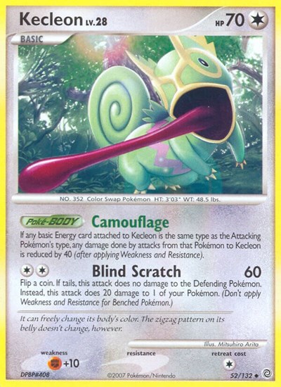 Kecleon #52 Secret Wonders