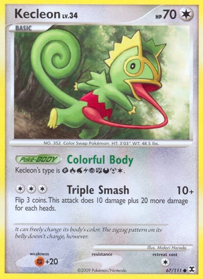 Kecleon #67 Rising Rivals