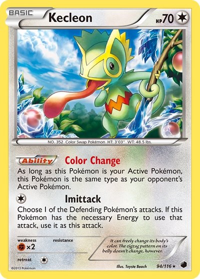 Kecleon #94 Plasma Freeze