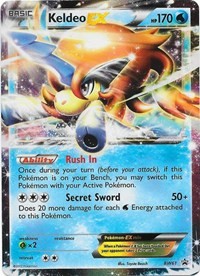 Keldeo EX #BW61 Black and White Promos
