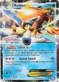 Keldeo EX #BW61 Black and White Promos