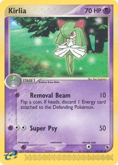 Kirlia #34 PSA 10