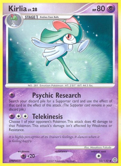 Kirlia #53 Secret Wonders