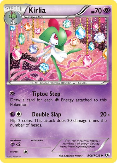 Kirlia #RC9 Legendary Treasures: Radiant Collection