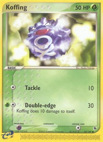 Koffing #54 PSA 10