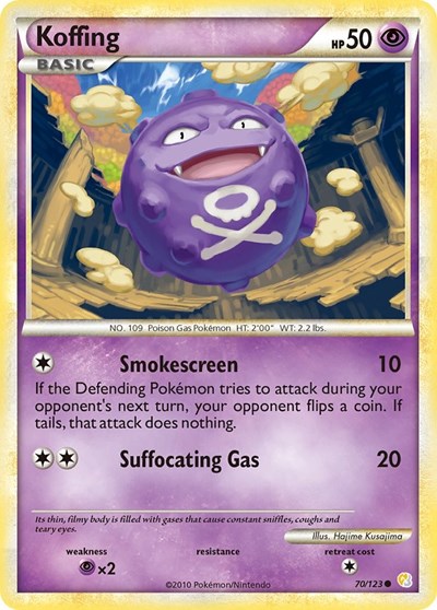 Koffing #70 HeartGold SoulSilver