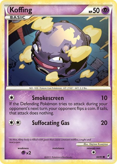 Koffing #60 Call of Legends