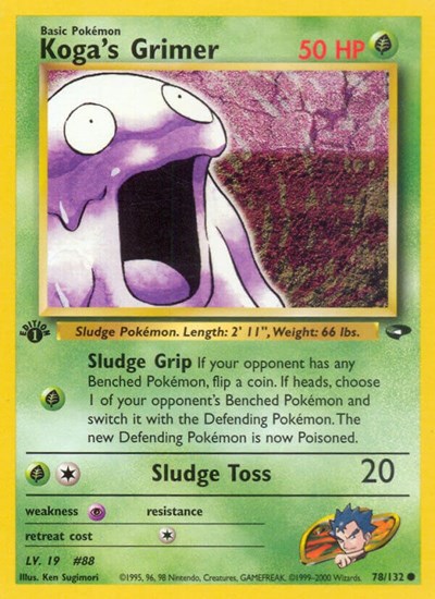Koga's Grimer #78 Gym Challenge