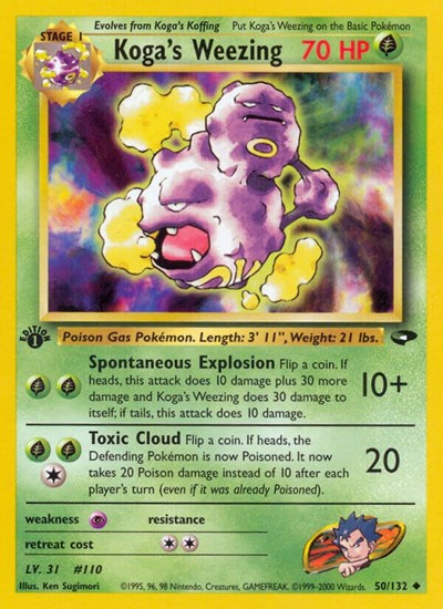 Koga's Weezing #50 Gym Challenge