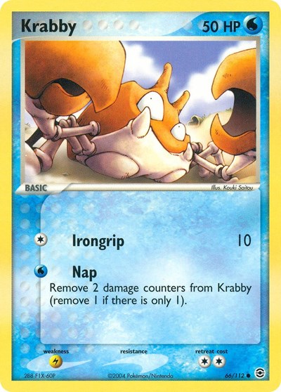 Krabby #66 FireRed & LeafGreen