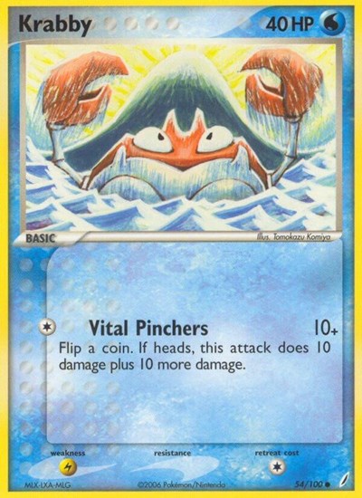 Krabby #54 Crystal Guardians