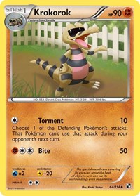 Krokorok #64 Black and White