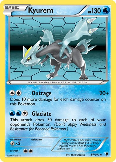 Kyurem #34 Noble Victories