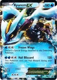 Kyurem EX #BW37 Black and White Promos