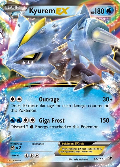 Kyurem EX #30 Plasma Blast