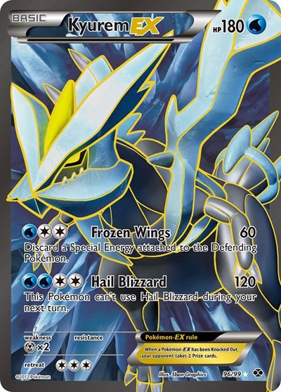Kyurem EX #96 Next Destinies