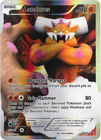 Landorus #BW43 Black and White Promos
