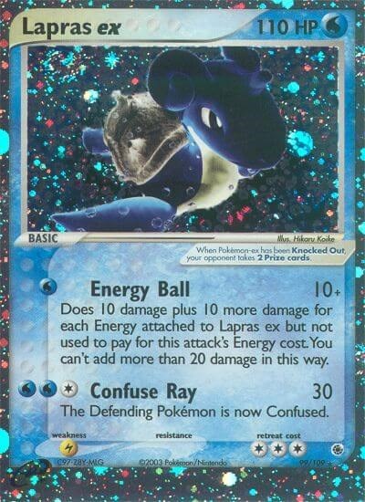 Lapras ex #99 EX Ruby and Sapphire