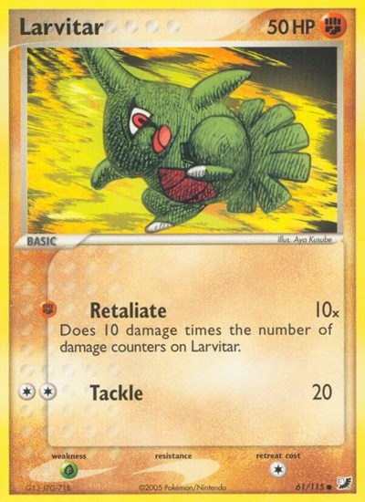 Larvitar #61 Unseen Forces