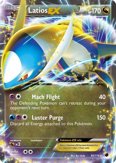 Latios EX #86 Plasma Freeze