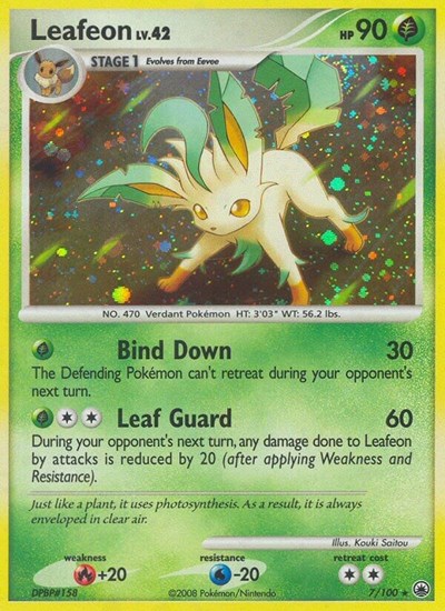 Leafeon #7 Majestic Dawn