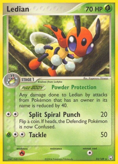 Ledian #23 Team Rocket Returns