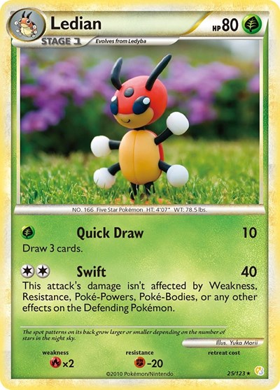 Ledian #25 HeartGold SoulSilver