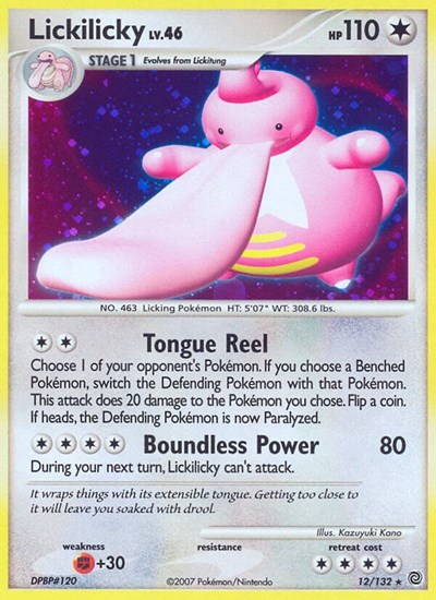 Lickilicky #12 Secret Wonders
