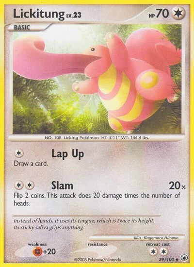 Lickitung #39 Majestic Dawn
