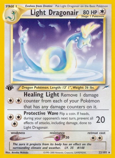 Light Dragonair #22 Neo Destiny