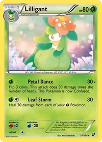 Lilligant #10 Black and White