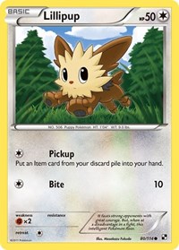 Lillipup #80 Black and White