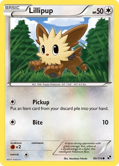 Lillipup Black and White #80