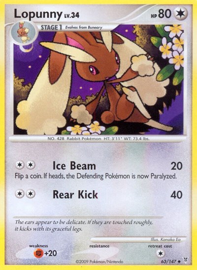 Lopunny #63 Supreme Victors