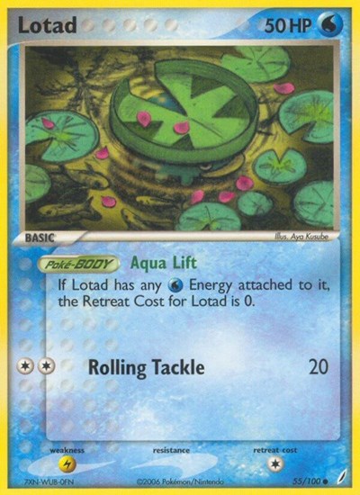 Lotad #55 Crystal Guardians