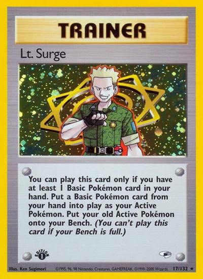 Lt. Surge #17 Gym Heroes