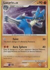 Lucario #3 DP Trainer Kit: Manaphy & Lucario