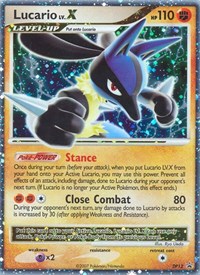 Lucario LV.X #DP12 Diamond and Pearl Promos