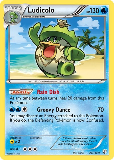 Ludicolo #31 Plasma Storm
