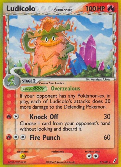 Ludicolo #6 Crystal Guardians