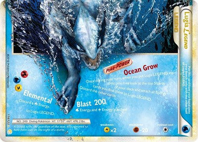 Lugia Legend #114 HeartGold SoulSilver