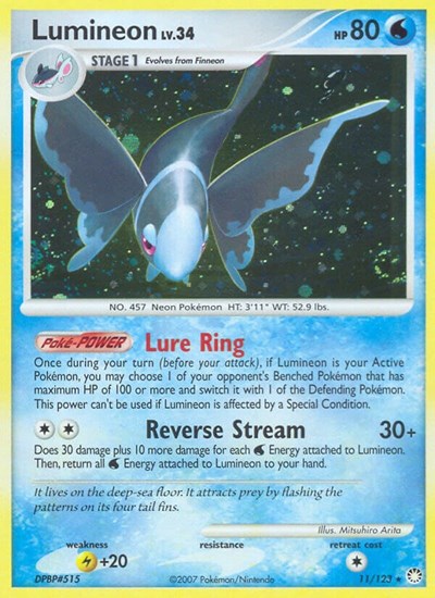 Lumineon #11 Mysterious Treasures