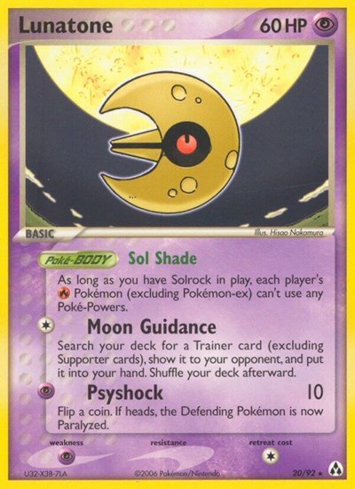 Lunatone #20 Legend Maker