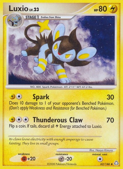 Luxio #62 Legends Awakened