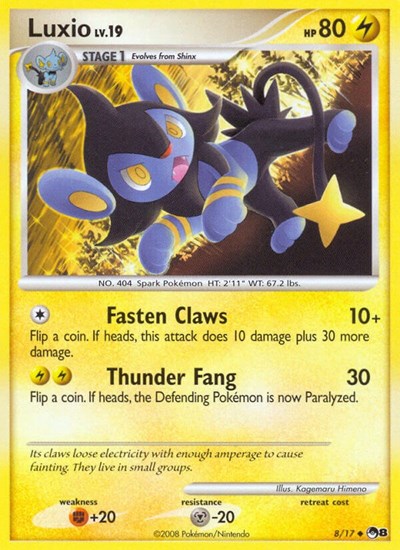 Luxio #8 POP Series 8