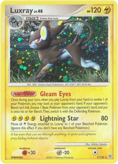 Luxray #7 Diamond and Pearl