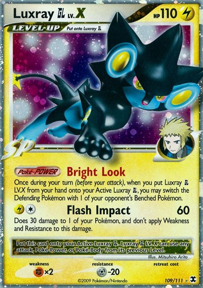 Luxray GL Lv.X #109 Rising Rivals