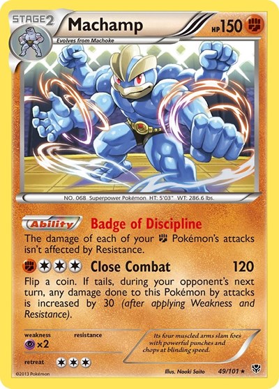 Machamp #49 Plasma Blast